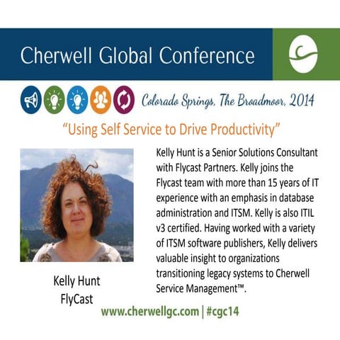 Using Self Service to Drive Productivity