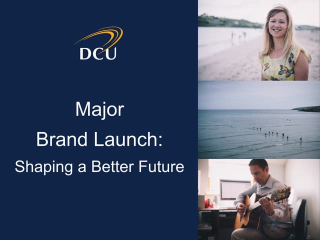 Major Brand Launch: Shaping a Better Future