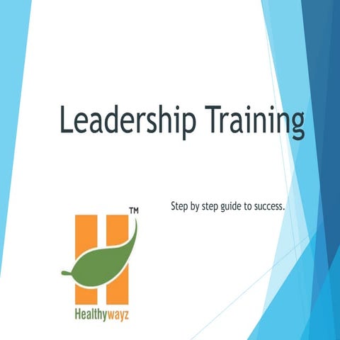leadership developement programme
