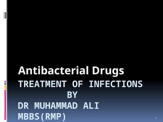 Chapter 6 antimicrobial drugs | PPT