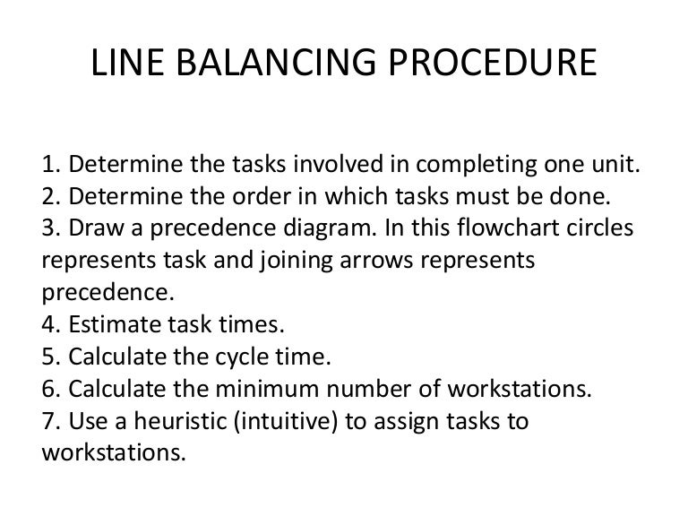 Final line balancing ppt 4