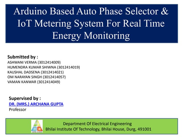 Major Project PPT presentation