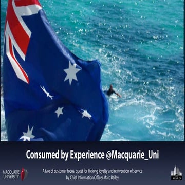 SugarCon 2013: Consumed by Experience @Macquarie_Uni	