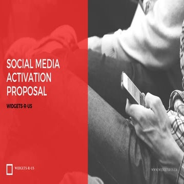 Brand Social Media Activation Proposal