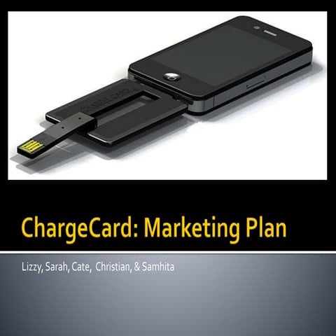 ChargeCard Marketing Presentation