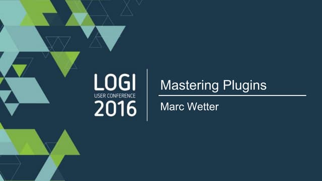 Mastering Plugins