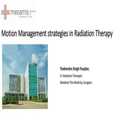 Motion Management in Radiation Therapy