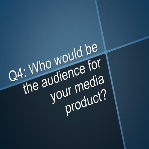 FINAL media evealuaton q4