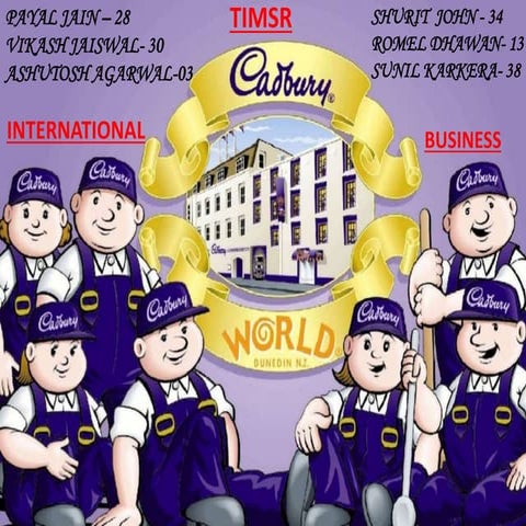 Cadbury's International Strategy