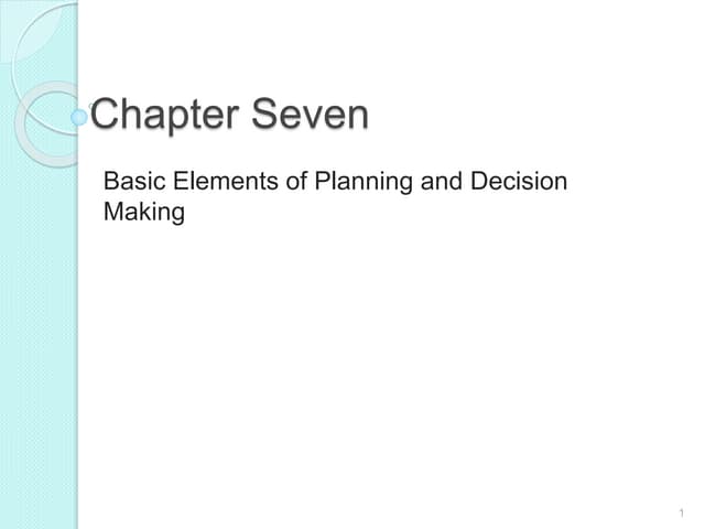 Management Chapter 7 Ppt Management Chapter 7 Ppt