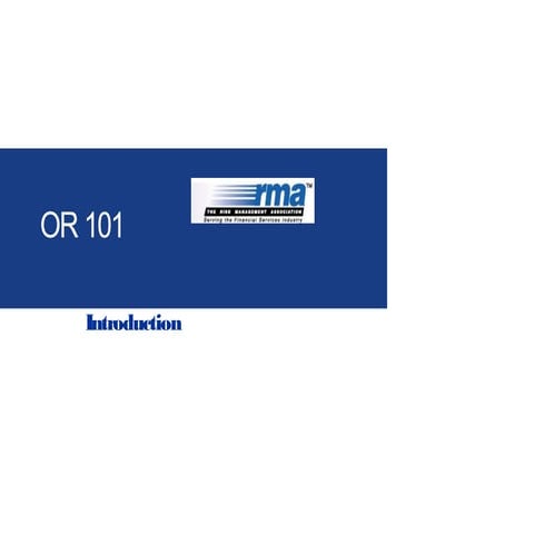 Operational Risk for Bank