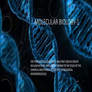 Molecular Biology Genetic Material