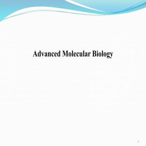 Gene expression and regulation | PPTX