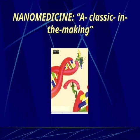 FINAL NANOMEDICINE  presentation for oral medicine