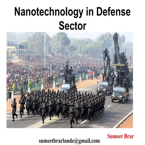 Nanotechnology in Defence Sector