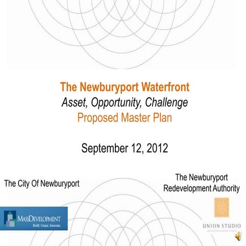 Union Studio: Proposed Waterfront Master Plan for Newburyport, MA