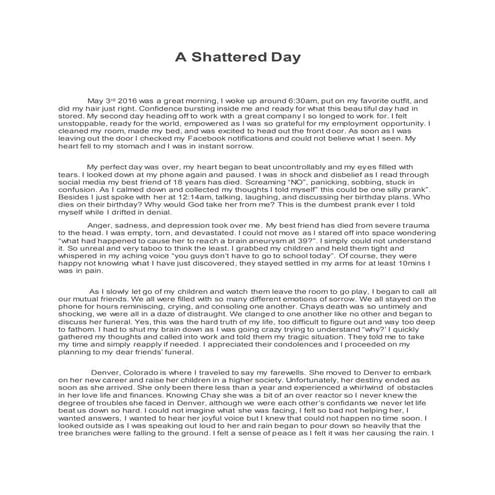 Final narrative revison