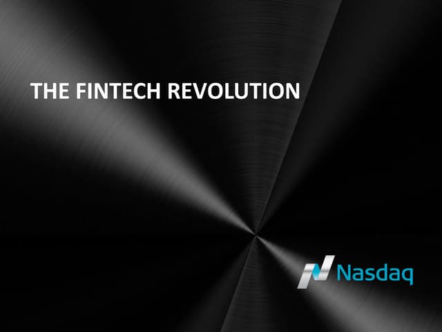 Nasdaq’s Role in FinTech Revolution