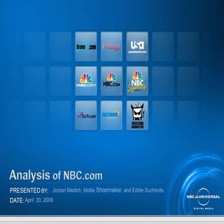 NBC - Website Case Study