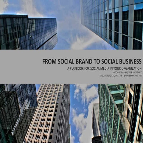 Social Brand to Social Business for NCMPR Conference