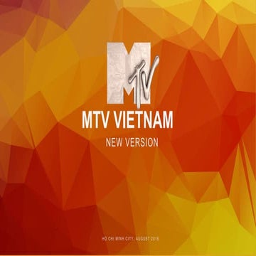 PROPOSAL | Kênh ca nhạc MTV VIỆT NAM
