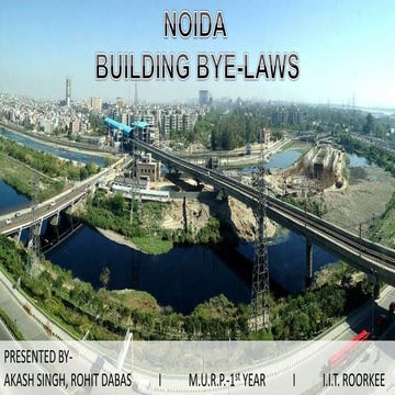 Noida building bye laws