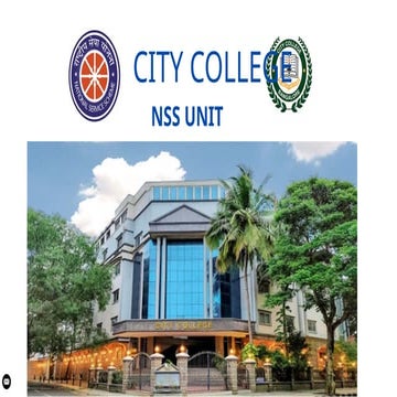 Role of NSS Activities in Personality Development | PPTX