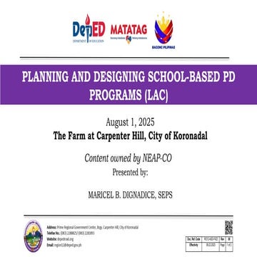 FinalOfFinals LAC PLANNING and DESIGNING.pptx