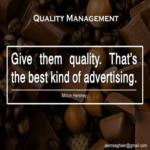 Quality Management | PPTX