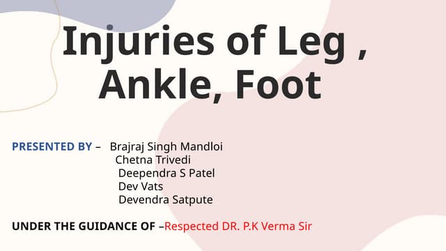 Anatomy and physiology of tibia and fibula tibia | DOC