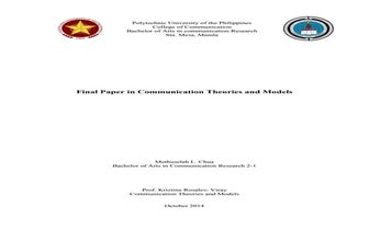 Final Paper - Quitoriano, Antonio Lloyd R. | PDF