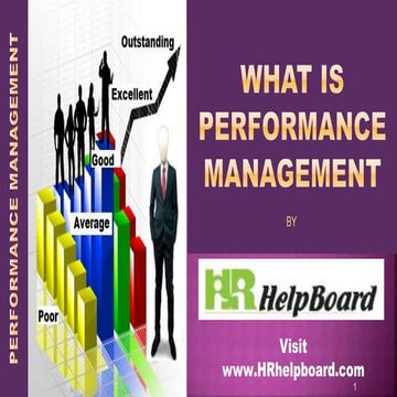 What is Performance Management