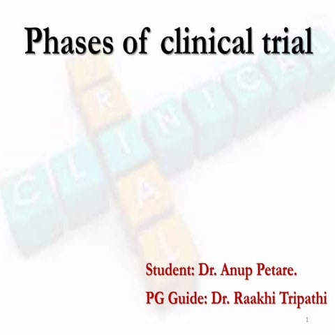 Phases of clinical trial 11.9.14