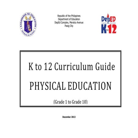Physical Education and Health 11 and 12 Curriculum Guide | PDF
