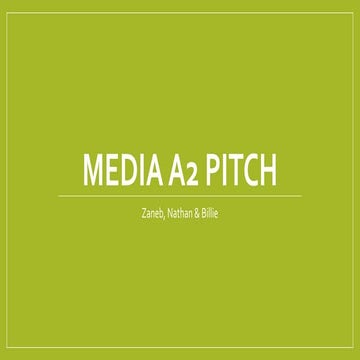 Final pitch