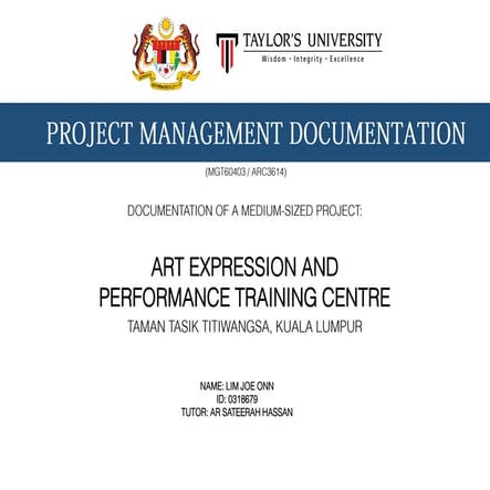 Project Management Documentation: Medium-Sized Project