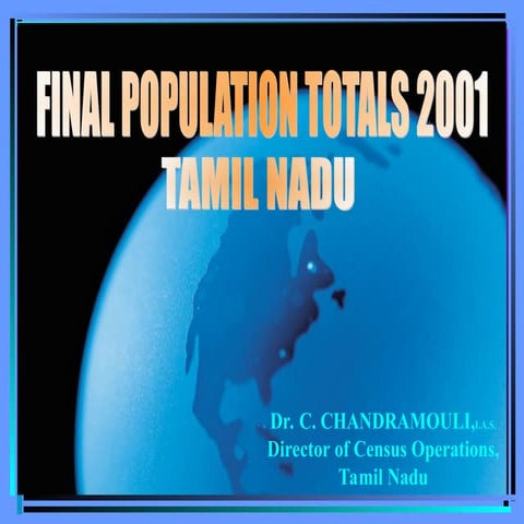 Final Population Totals Presentation India.ppt