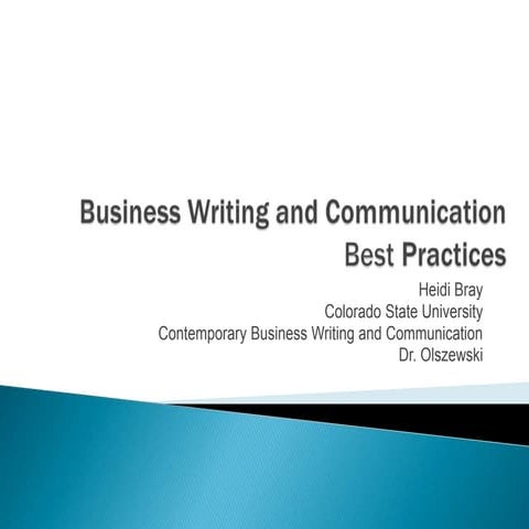 Final Portfolio Presentation