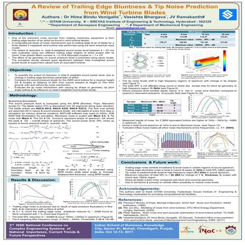 Trailing edge and Tip Noise mechanism from wind turbine blades 