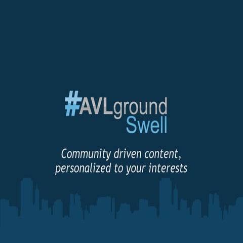 #AVLGroundSwell