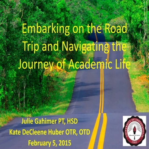 Embarking on the Road Trip and Navigating the Journey of Academic Life- CSM 2...