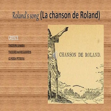 The Song of Roland | PPTX