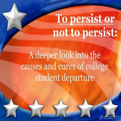 Student Persistence