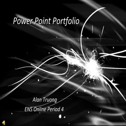 Final Power Point Portfolio