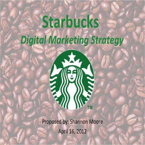 Starbucks Digital Marketing Campaign
