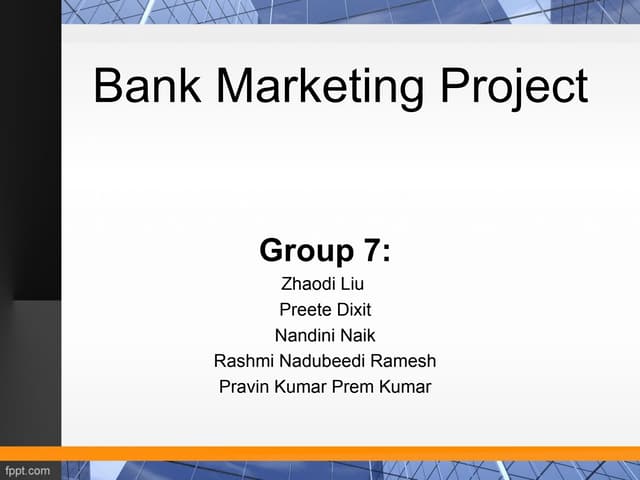 Business Intelligence Using SAS Final Presentation