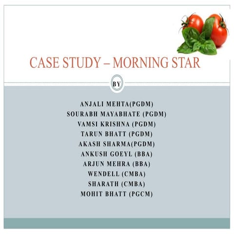 morning star company