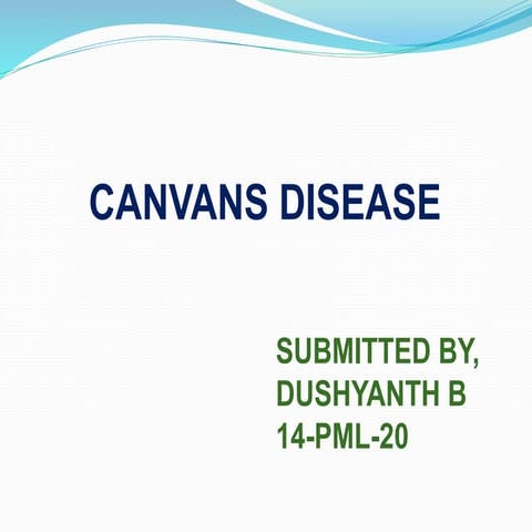 canvans disease