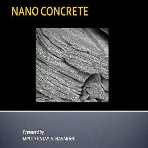 nano concrete