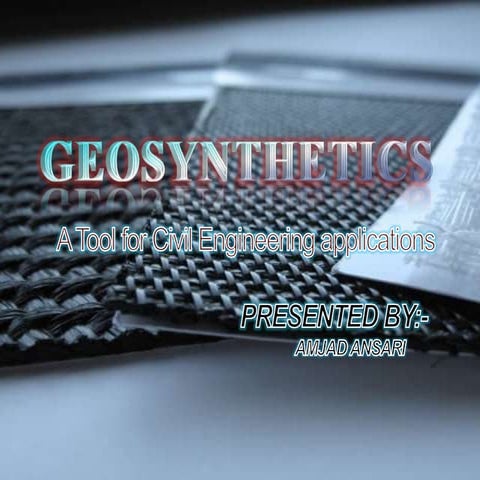 GEOSYNTHETICS